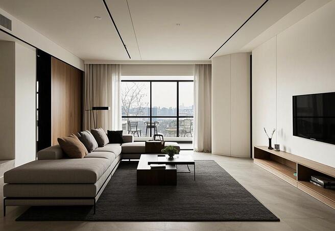 精妙軟裝搭配，讓現(xiàn)代簡(jiǎn)約風(fēng)住宅變身舒適理想港灣